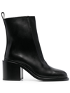 JIL SANDER ANKLE-LENGTH 90MM BOOTS