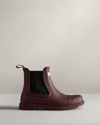 Hunter Commando Waterproof Chelsea Boot In Brown