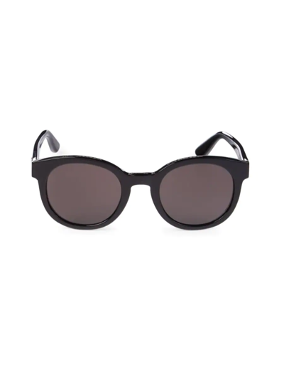 Saint Laurent Women's 51mm Oval Sunglasses In Black