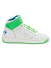 OFF PLAY WOMEN'S FAUX LEATHER HIGH TOP SNEAKERS