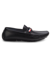 Tommy Hilfiger Men's Tmatino Driving Loafers In Black