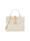 Badgley Mischka Women's Kelly Quilted Crossbody Bag In Off White