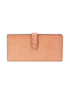 Frye Women's Reed Leather Long Wallet In Burnt Orange