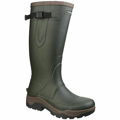 Pre-owned Cotswold Compass Green Unisex Rubber Wellingtons