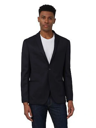 Pre-owned Ben Sherman Mens Blazer Jacket Midnight