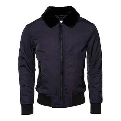 Pre-owned Superdry Men's Edit Hercules Bomber Jacket Pn: M5000031a