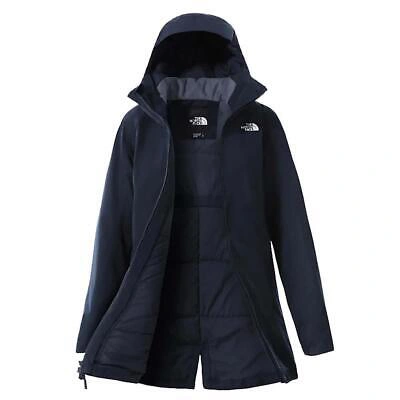 Pre-owned The North Face Women's Hikesteller Insulated Parka (aviator Navy)