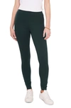 Vince Camuto Seamed Back Leggings In Rich Spruce