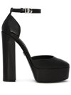 Dolce & Gabbana 145mm Patent-leather Platform Pumps In Schwarz