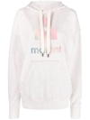 Isabel Marant Étoile Mansel Oversized Cotton-blend Hoodie In Nude
