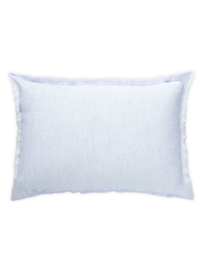 Anaya So Soft Linen Pillow In Light Blue