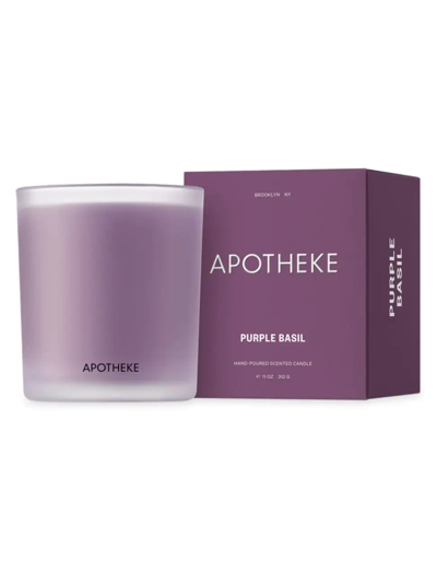 Apotheke Market Candle In Purple