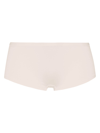 Hanro Soft Touch Boyshort Briefs In Rose Quartz