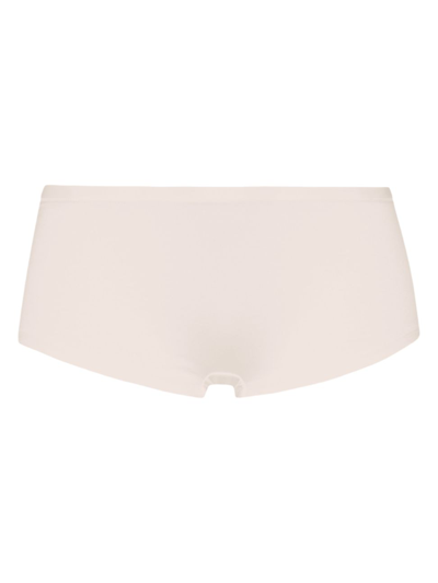 Hanro Soft Touch Boyshort Briefs In Rose Quartz