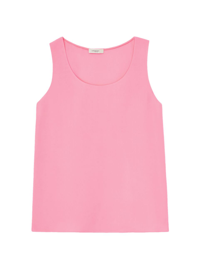 Lafayette 148 Finnley Silk Top In Primrose