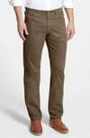 Ag Graduate Sud Straight Leg Pants In Dark Wheat