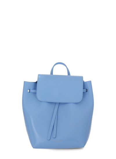 Mansur Gavriel Mini Lady Backpack In Sky