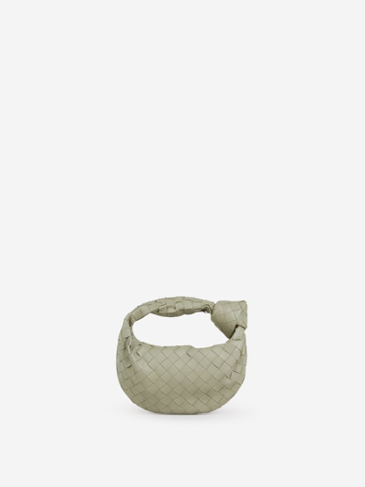 Bottega Veneta Mini Jodie Tote Bag In Green