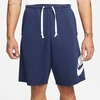 Nike Men's Sportswear Sport Essentials French Terry Alumni Shorts In Midnight Navy