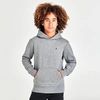 Nike Kids' Jordan Boys' Essentials Logo Hoodie In Carbon Heather