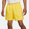 Nike Men's Sportswear Sport Essentials Lined Flow Shorts In Yellow Strike/white
