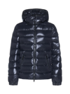 Moncler Bady Quilted Nylon Down Jacket In Black