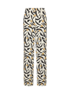 Nanushka Lanai Floral High-rise Straight Pants In Floral Animal