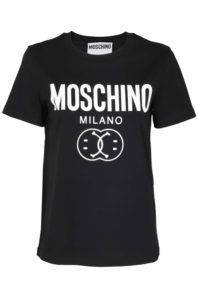 Moschino Logo In Nero