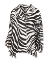Dolce & Gabbana Zebra Print Shirt In Black