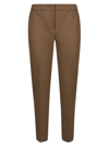 Max Mara Brown Pegno Trousers In Light Brown