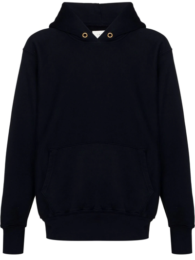 Les Tien Relaxed-fit Hoodie In Navy