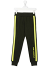 Karl Lagerfeld Logo-print Track Pants In Green