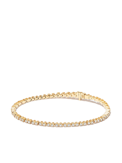 Sophie Bille Brahe 18kt Yellow Gold Diamond Tennis Bracelet