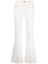 Diesel 1969 D-ebbey 09d63 Bootcut Jeans In White