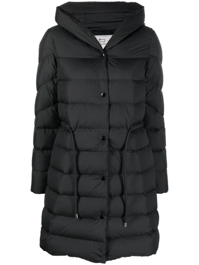 Woolrich Ellis Down-padded Coat In Black