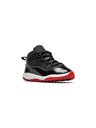 Jordan Babies' Air  11 Retro Sneakers In Black