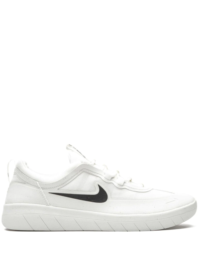 Nike Sb Nyjah Free 2.0 Sneakers In White