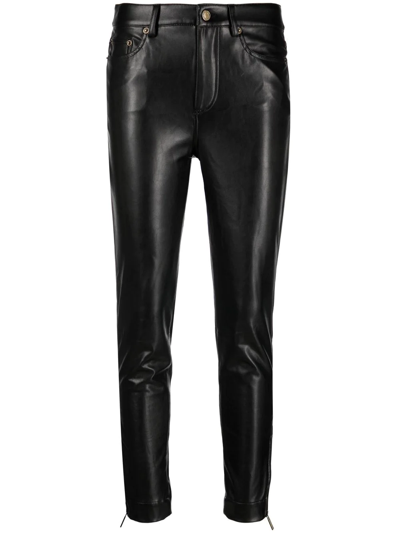 Michael Michael Kors Skinny-cut Five-pocket Trousers In Black