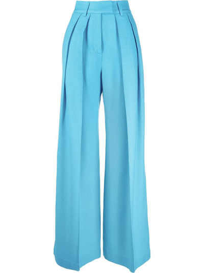 Giuseppe Di Morabito High-waisted Palazzo Trousers In Blue