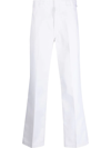 Dickies Construct Pressed Wide-leg Trousers In White