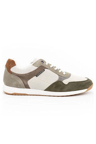 Pre-owned Cycleur De Luxe Sneaker Herren Puncheur Braun/beige/taupe Veloursleder 41-46