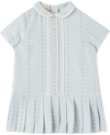 GUCCI BABY BLUE SQUARE G DRESS