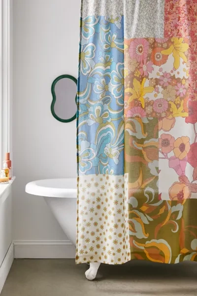 Urban Outfitters Luanna Shower Curtain In Multi
