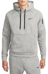 Nike Men's  Therma Therma-fit Hooded Fitness Pullover In Grey