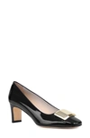 Amalfi By Rangoni Sonetto Pump In Black Vernice