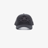 AMIRI BLACK THREE STAR COTTON TRUCKER HAT,XMAH00200817921390