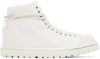 MARSÈLL OFF-WHITE GOMME PALLOTTOLA LACE-UP BOOTS