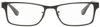 Ray Ban Unisex 53mm Rectangular Optical Glasses In Black