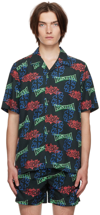 Ksubi Black Glow Resort Shirt In White