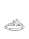 Pragnell Platinum Antrobus Diamond Ring In Silver